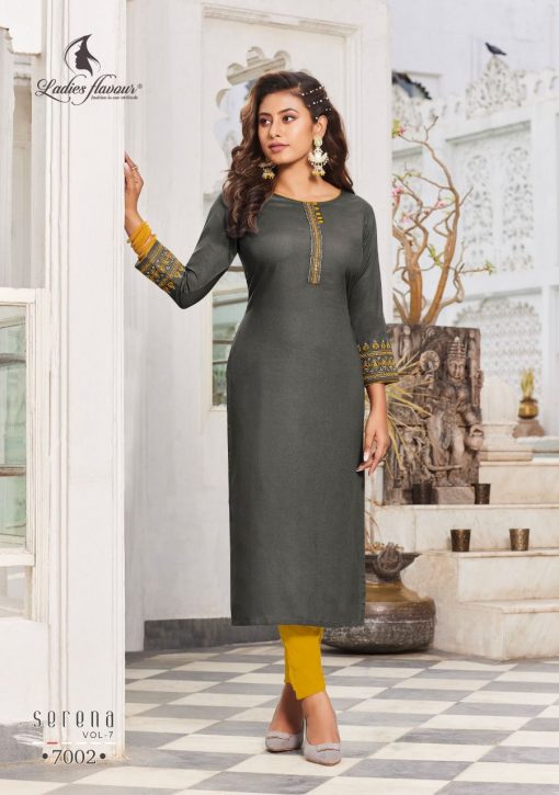 Ladies Flavour Serena Vol 7 Kurti Wholesale Catalog 6 Pcs 11 510x725 - Ladies Flavour Serena Vol 7 Kurti Wholesale Catalog 6 Pcs