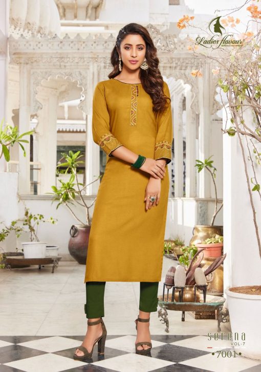 Ladies Flavour Serena Vol 7 Kurti Wholesale Catalog 6 Pcs 4 510x725 - Ladies Flavour Serena Vol 7 Kurti Wholesale Catalog 6 Pcs