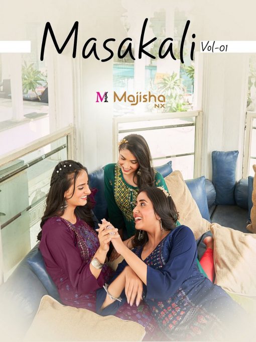 Majisha Nx Masakali Vol 1 Kurti Wholesale Catalog 10 Pcs 1 510x680 - Majisha Nx Masakali Vol 1 Kurti Wholesale Catalog 10 Pcs