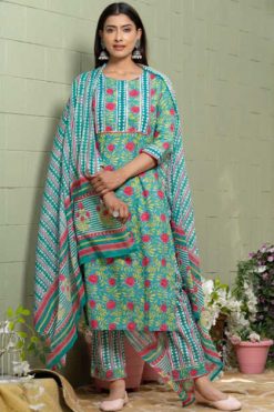 Psyna Cotton Candy Vol 2 Kurti with Dupatta Bottom Wholesale Catalog 8 Pcs