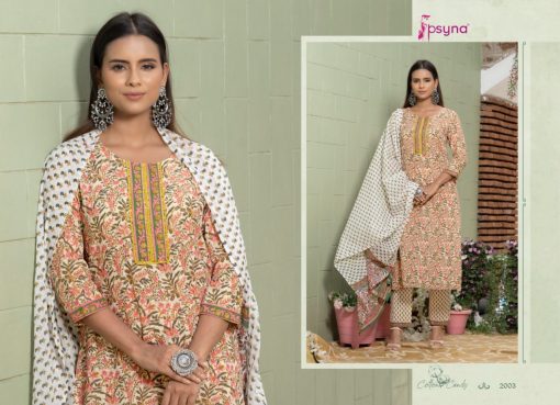 Psyna Cotton Candy Vol 2 Kurti with Dupatta Bottom Wholesale Catalog 8 Pcs 4 510x369 - Psyna Cotton Candy Vol 2 Kurti with Dupatta Bottom Wholesale Catalog 8 Pcs