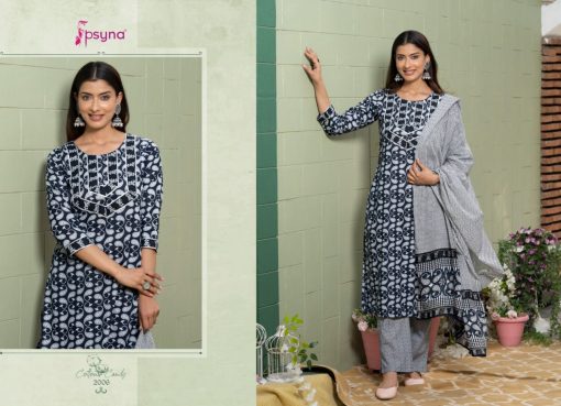 Psyna Cotton Candy Vol 2 Kurti with Dupatta Bottom Wholesale Catalog 8 Pcs 8 510x369 - Psyna Cotton Candy Vol 2 Kurti with Dupatta Bottom Wholesale Catalog 8 Pcs