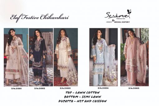 Serene Elaf Festive Chickenkari Salwar Suit Wholesale Catalog 5 Pcs 11 510x340 - Serene Elaf Festive Chickenkari Salwar Suit Wholesale Catalog 5 Pcs