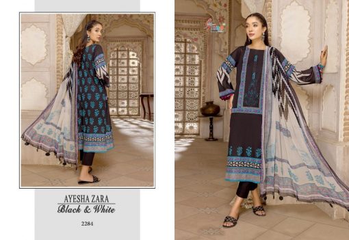 Shree Fabs Ayesha Zara Black and White Salwar Suit Wholesale Catalog 5 Pcs 9 1 510x351 - Shree Fabs Ayesha Zara Black and White Salwar Suit Wholesale Catalog 5 Pcs