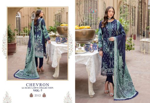 Shree Fabs Chevron Luxury Lawn Collection Vol 7 Salwar Suit Wholesale Catalog 8 Pcs 10 510x351 - Shree Fabs Chevron Luxury Lawn Collection Vol 7 Salwar Suit Wholesale Catalog 8 Pcs