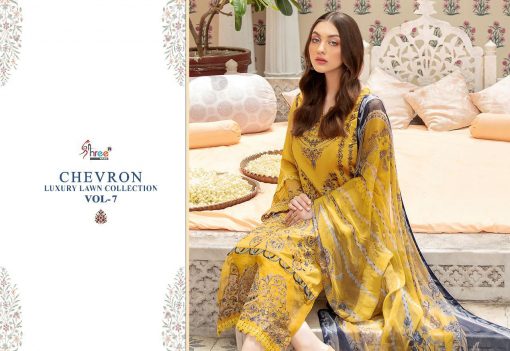 Shree Fabs Chevron Luxury Lawn Collection Vol 7 Salwar Suit Wholesale Catalog 8 Pcs 6 510x351 - Shree Fabs Chevron Luxury Lawn Collection Vol 7 Salwar Suit Wholesale Catalog 8 Pcs