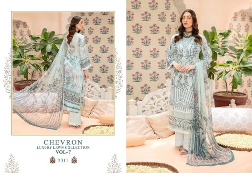 Shree Fabs Chevron Luxury Lawn Collection Vol 7 Salwar Suit Wholesale Catalog 8 Pcs 8 510x351 - Shree Fabs Chevron Luxury Lawn Collection Vol 7 Salwar Suit Wholesale Catalog 8 Pcs