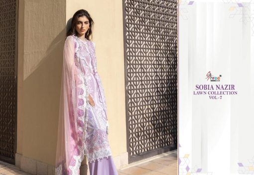 Shree Fabs Sobia Nazir Lawn Collection Vol 7 Salwar Suit Wholesale Catalog 6 Pcs 2 510x351 - Shree Fabs Sobia Nazir Lawn Collection Vol 7 Salwar Suit Wholesale Catalog 6 Pcs