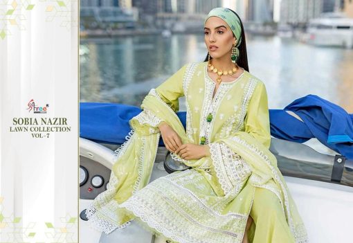 Shree Fabs Sobia Nazir Lawn Collection Vol 7 Salwar Suit Wholesale Catalog 6 Pcs 6 510x351 - Shree Fabs Sobia Nazir Lawn Collection Vol 7 Salwar Suit Wholesale Catalog 6 Pcs