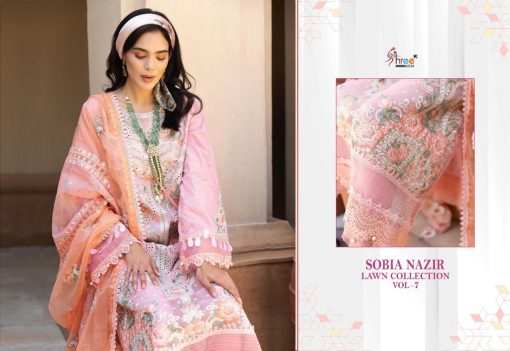 Shree Fabs Sobia Nazir Lawn Collection Vol 7 Salwar Suit Wholesale Catalog 6 Pcs 7 510x351 - Shree Fabs Sobia Nazir Lawn Collection Vol 7 Salwar Suit Wholesale Catalog 6 Pcs