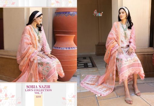 Shree Fabs Sobia Nazir Lawn Collection Vol 7 Salwar Suit Wholesale Catalog 6 Pcs 8 510x351 - Shree Fabs Sobia Nazir Lawn Collection Vol 7 Salwar Suit Wholesale Catalog 6 Pcs