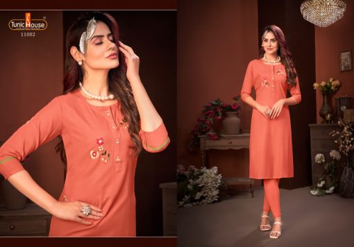 Tunic House Nitika Vol 4 Kurti Wholesale Catalog 4 Pcs 5 510x356 - Tunic House Nitika Vol 4 Kurti Wholesale Catalog 4 Pcs