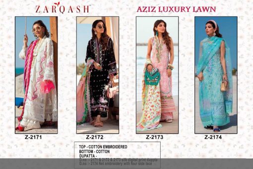 Zarqash Aziz Luxury Lawn by Khayyira Salwar Suit Wholesale Catalog 4 Pcs 10 510x340 - Zarqash Aziz Luxury Lawn by Khayyira Salwar Suit Wholesale Catalog 4 Pcs