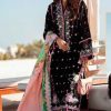 Zarqash Aziz Luxury Lawn by Khayyira Salwar Suit Wholesale Catalog 4 Pcs