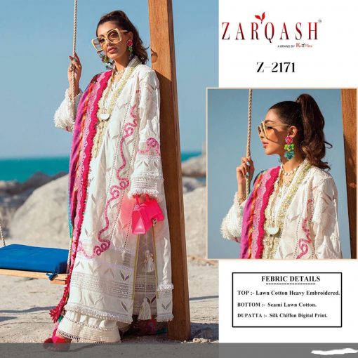 Zarqash Aziz Luxury Lawn by Khayyira Salwar Suit Wholesale Catalog 4 Pcs 2 510x510 - Zarqash Aziz Luxury Lawn by Khayyira Salwar Suit Wholesale Catalog 4 Pcs