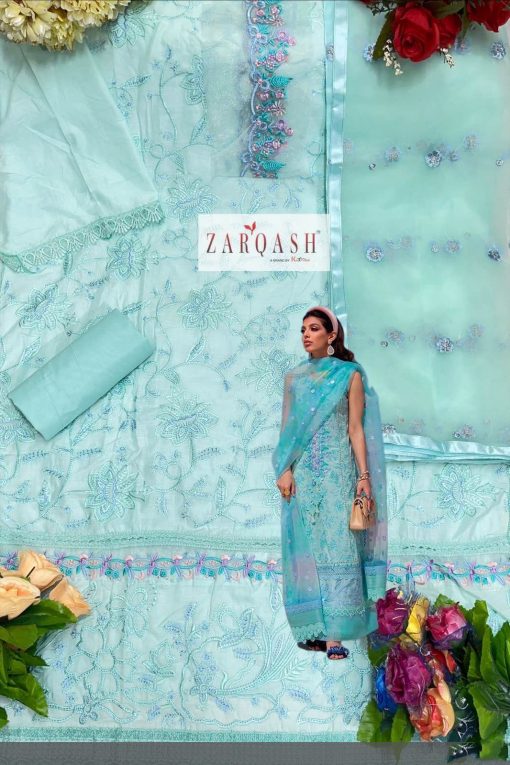 Zarqash Aziz Luxury Lawn by Khayyira Salwar Suit Wholesale Catalog 4 Pcs 8 510x765 - Zarqash Aziz Luxury Lawn by Khayyira Salwar Suit Wholesale Catalog 4 Pcs