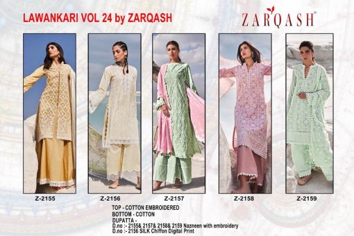 Zarqash Lawankari Vol 24 by Khayyira Salwar Suit Wholesale Catalog 5 Pcs 12 510x340 - Zarqash Lawankari Vol 24 by Khayyira Salwar Suit Wholesale Catalog 5 Pcs