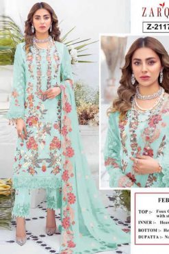 Zarqash Tazim Z 2117 by Khayyira Salwar Suit Wholesale Catalog 4 Pcs 247x371 - Cart