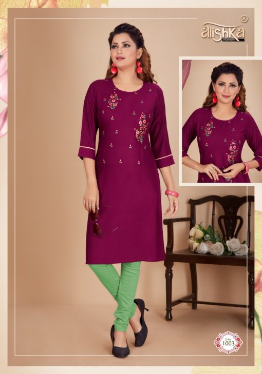 Alishka Titli Kurti Wholesale Catalog 6 Pcs 3 510x729 - Alishka Titli Kurti Wholesale Catalog 6 Pcs