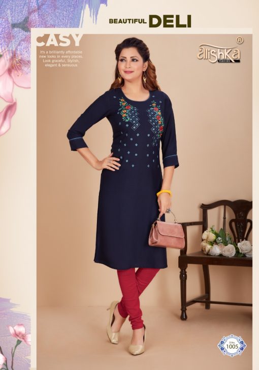 Alishka Titli Kurti Wholesale Catalog 6 Pcs 4 510x729 - Alishka Titli Kurti Wholesale Catalog 6 Pcs