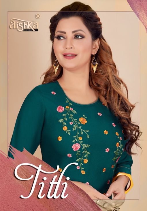 Alishka Titli Kurti Wholesale Catalog 6 Pcs 6 510x729 - Alishka Titli Kurti Wholesale Catalog 6 Pcs