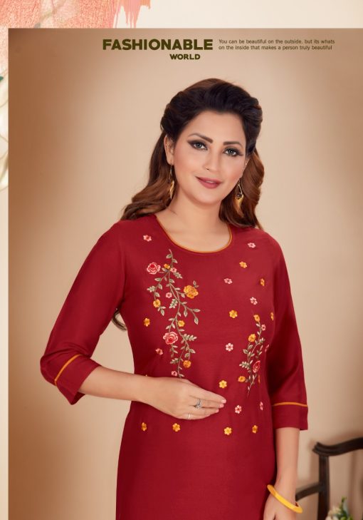 Alishka Titli Kurti Wholesale Catalog 6 Pcs 7 510x729 - Alishka Titli Kurti Wholesale Catalog 6 Pcs