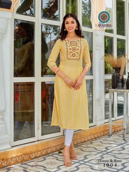 Aradhna Honey and Rose Vol 1 Kurti Wholesale Catalog 6 Pcs 8 510x680 - Aradhna Honey and Rose Vol 1 Kurti Wholesale Catalog 6 Pcs