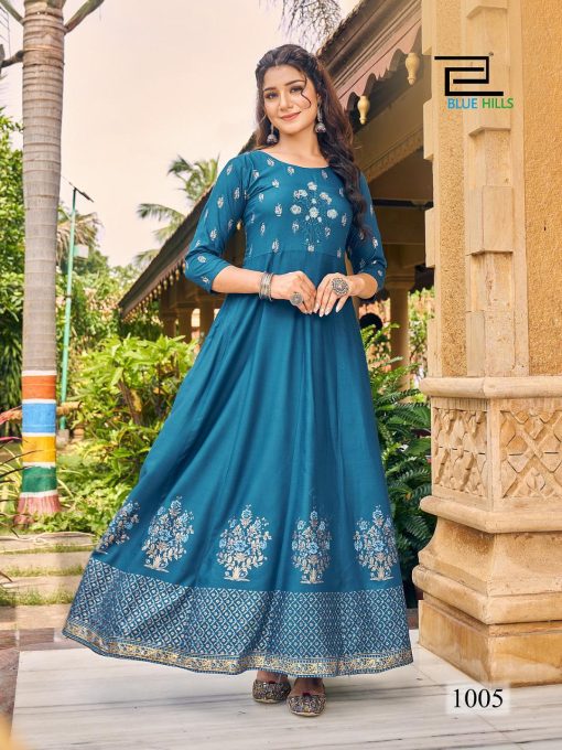 Blue Hills Enagage Kurti Wholesale Catalog 6 Pcs 5 510x680 - Blue Hills Enagage Kurti Wholesale Catalog 6 Pcs