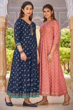 Blue Hills Hotstar Vol 10 Kurti Wholesale Catalog 8 Pcs