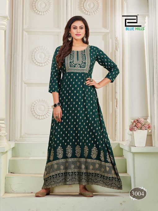 Blue Hills Poshak Vol 3 Kurti Wholesale Catalog 8 Pcs 6 510x680 - Blue Hills Poshak Vol 3 Kurti Wholesale Catalog 8 Pcs