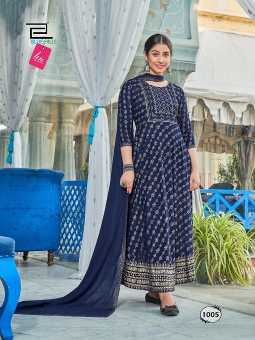 Blue Hills Raksha Bandhan Kurti with Dupatta Wholesale Catalog 8 Pcs 7 510x680 - Blue Hills Raksha Bandhan Kurti with Dupatta Wholesale Catalog 8 Pcs