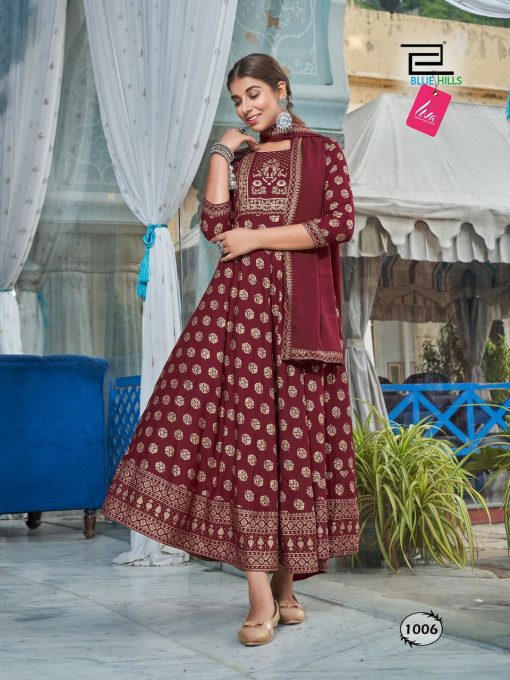 Blue Hills Raksha Bandhan Kurti with Dupatta Wholesale Catalog 8 Pcs 8 510x680 - Blue Hills Raksha Bandhan Kurti with Dupatta Wholesale Catalog 8 Pcs