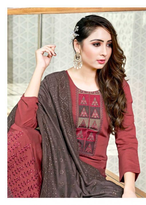 Brij Brownie Salwar Suit Wholesale Catalog 8 Pcs 1 510x714 - Brij Brownie Salwar Suit Wholesale Catalog 8 Pcs