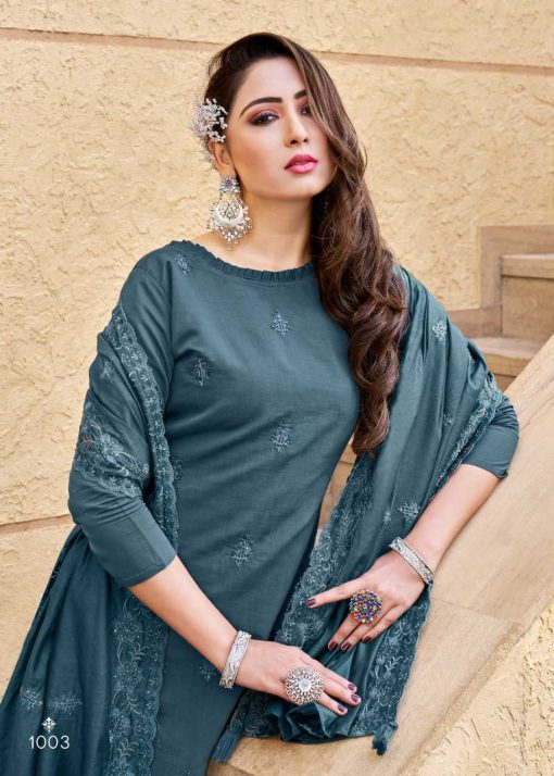 Brij Hazel Salwar Suit Wholesale Catalog 8 Pcs 4 510x714 - Brij Hazel Salwar Suit Wholesale Catalog 8 Pcs