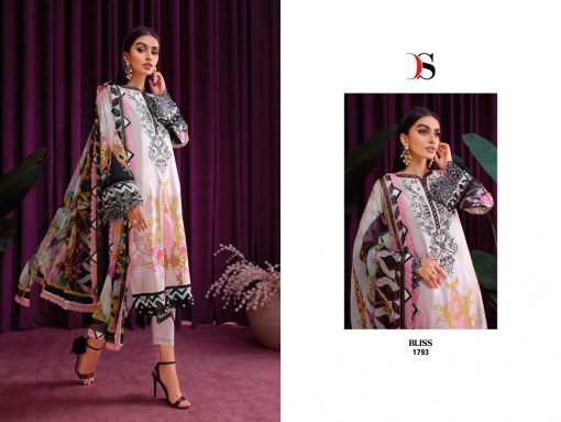 Deepsy Bliss Lawn 22 Vol 4 Salwar Suit Wholesale Catalog 8 Pcs 5 510x383 - Deepsy Bliss Lawn 22 Vol 4 Salwar Suit Wholesale Catalog 8 Pcs