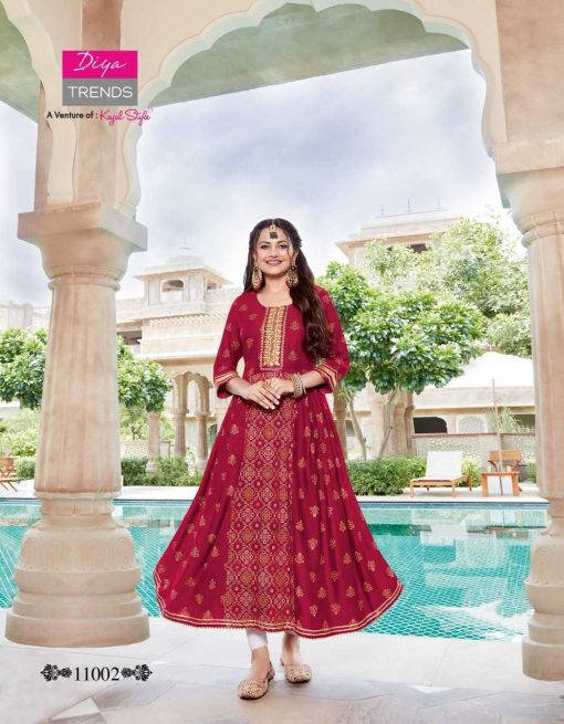 Diya Trends Ethnicity Vol 11 by Kajal Style Kurti Wholesale Catalog 10 Pcs 8 510x655 - Diya Trends Ethnicity Vol 11 by Kajal Style Kurti Wholesale Catalog 10 Pcs