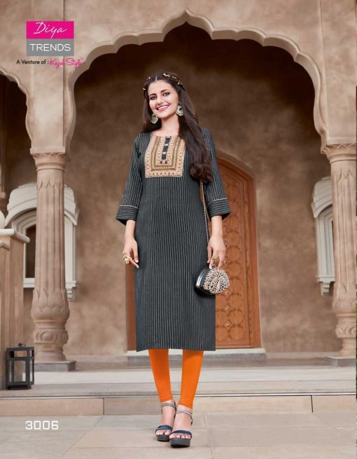 Diya Trends Fashion Story Vol 3 by Kajal Style Kurti Wholesale Catalog 12 Pcs 14 510x655 - Diya Trends Fashion Story Vol 3 by Kajal Style Kurti Wholesale Catalog 12 Pcs