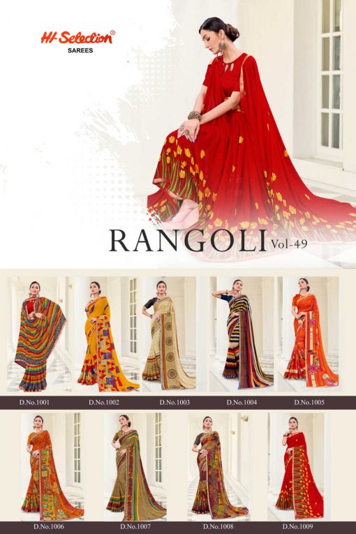 Hi Selection Rangoli Vol 49 Saree Sari Wholesale Catalog 9 Pcs 4 510x765 - Hi Selection Rangoli Vol 49 Saree Sari Wholesale Catalog 9 Pcs