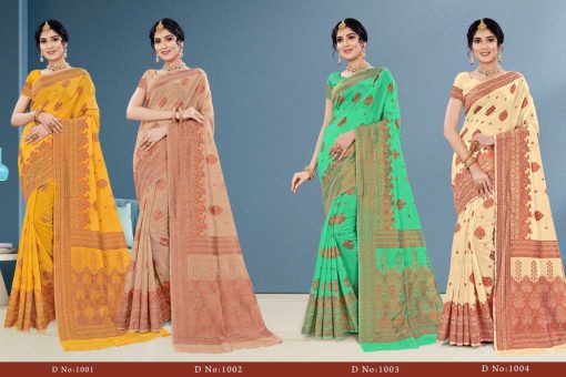 Hi Selection Resham Vol 2 Saree Sari Wholesale Catalog 5 Pcs 1 510x340 - Hi Selection Resham Vol 2 Saree Sari Wholesale Catalog 5 Pcs