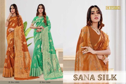 Hi Studio Sana Silk Saree Sari Wholesale Catalog 6 Pcs 1 510x340 - Hi Studio Sana Silk Saree Sari Wholesale Catalog 6 Pcs