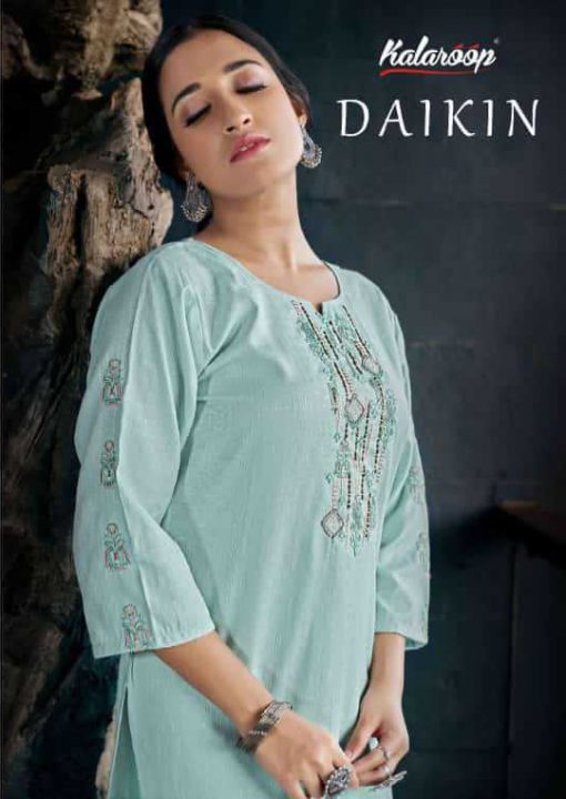 Kalaroop Daikin by Kajree Kurti Wholesale Catalog 5 Pcs 1 510x720 - Kalaroop Daikin by Kajree Kurti Wholesale Catalog 5 Pcs