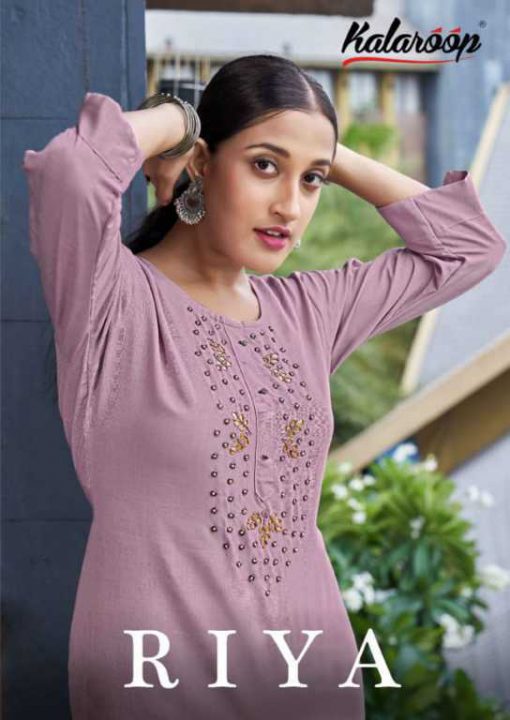 Kalaroop Riya by Kajree Kurti Wholesale Catalog 4 Pcs 1 510x720 - Kalaroop Riya by Kajree Kurti Wholesale Catalog 4 Pcs