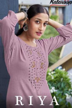 Kalaroop Riya by Kajree Kurti Wholesale Catalog 4 Pcs