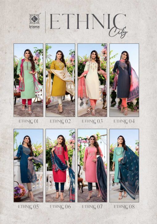 Kiana Ethnic City Kurti with Dupatta Bottom Wholesale Catalog 8 Pcs 10 510x725 - Kiana Ethnic City Kurti with Dupatta Bottom Wholesale Catalog 8 Pcs