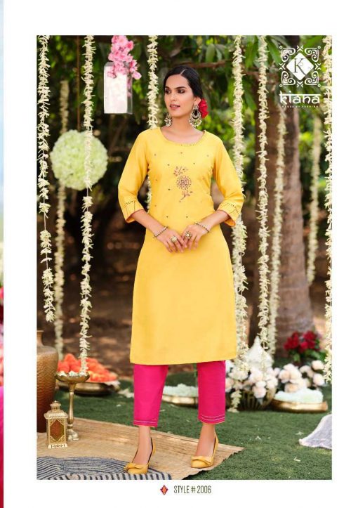 Kiana Fantasy Kurti with Pant Wholesale Catalog 8 Pcs 19 510x723 - Kiana Fantasy Kurti with Pant Wholesale Catalog 8 Pcs