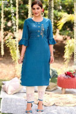 Kiana Fantasy Kurti with Pant Wholesale Catalog 8 Pcs