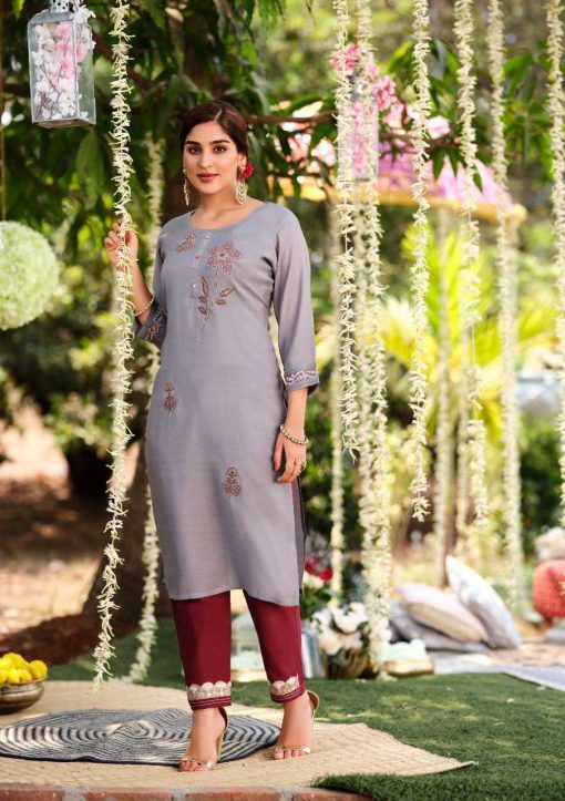 Kiana Fantasy Kurti with Pant Wholesale Catalog 8 Pcs 7 510x723 - Kiana Fantasy Kurti with Pant Wholesale Catalog 8 Pcs