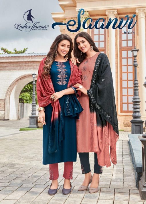 Ladies Flavour Saanvi Vol 5 Kurti with Dupatta Bottom Wholesale Catalog 6 Pcs 1 510x716 - Ladies Flavour Saanvi Vol 5 Kurti with Dupatta Bottom Wholesale Catalog 6 Pcs