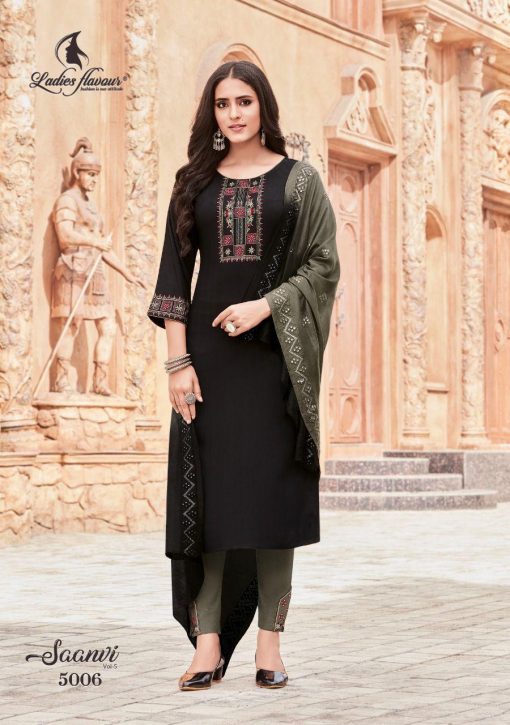 Ladies Flavour Saanvi Vol 5 Kurti with Dupatta Bottom Wholesale Catalog 6 Pcs 10 510x725 - Ladies Flavour Saanvi Vol 5 Kurti with Dupatta Bottom Wholesale Catalog 6 Pcs