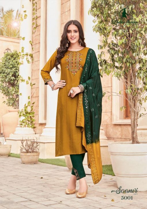 Ladies Flavour Saanvi Vol 5 Kurti with Dupatta Bottom Wholesale Catalog 6 Pcs 3 510x725 - Ladies Flavour Saanvi Vol 5 Kurti with Dupatta Bottom Wholesale Catalog 6 Pcs